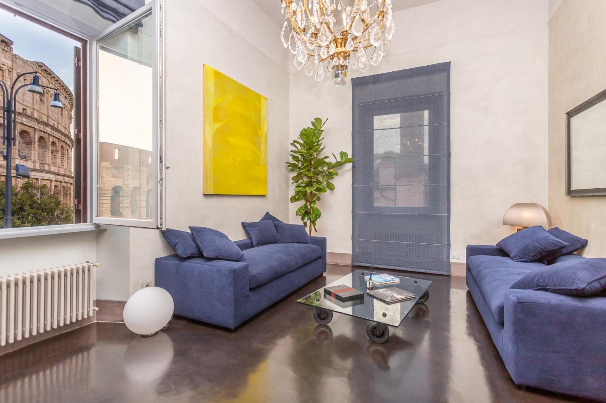 Iconic Apartment With Unique Colosseum View Rzym Zewnętrze zdjęcie